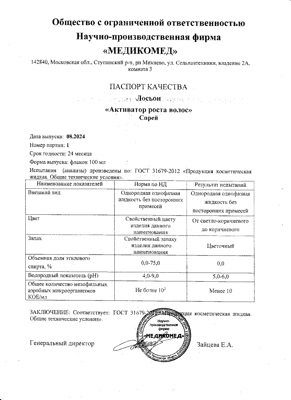 Паспорт №082024